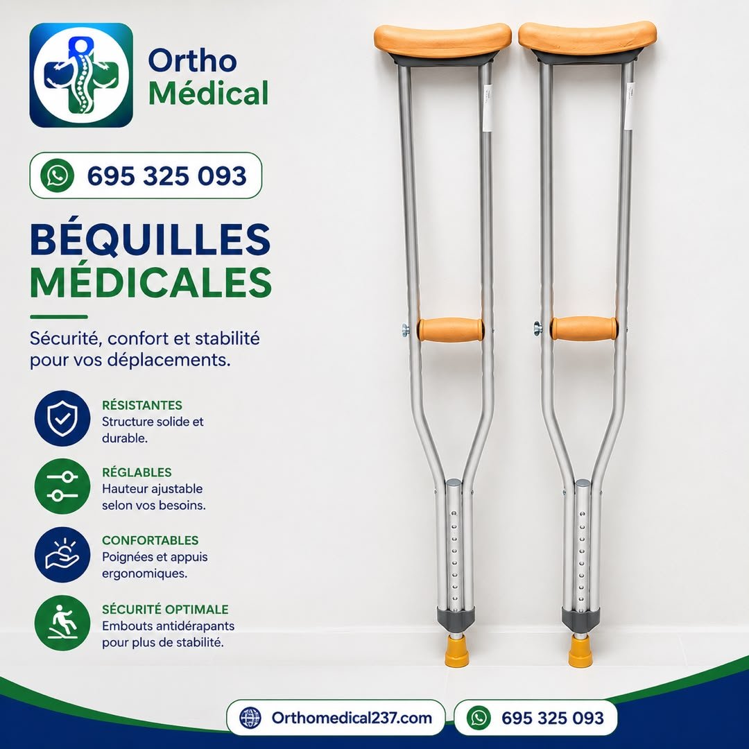 Béquilles orthopédiques