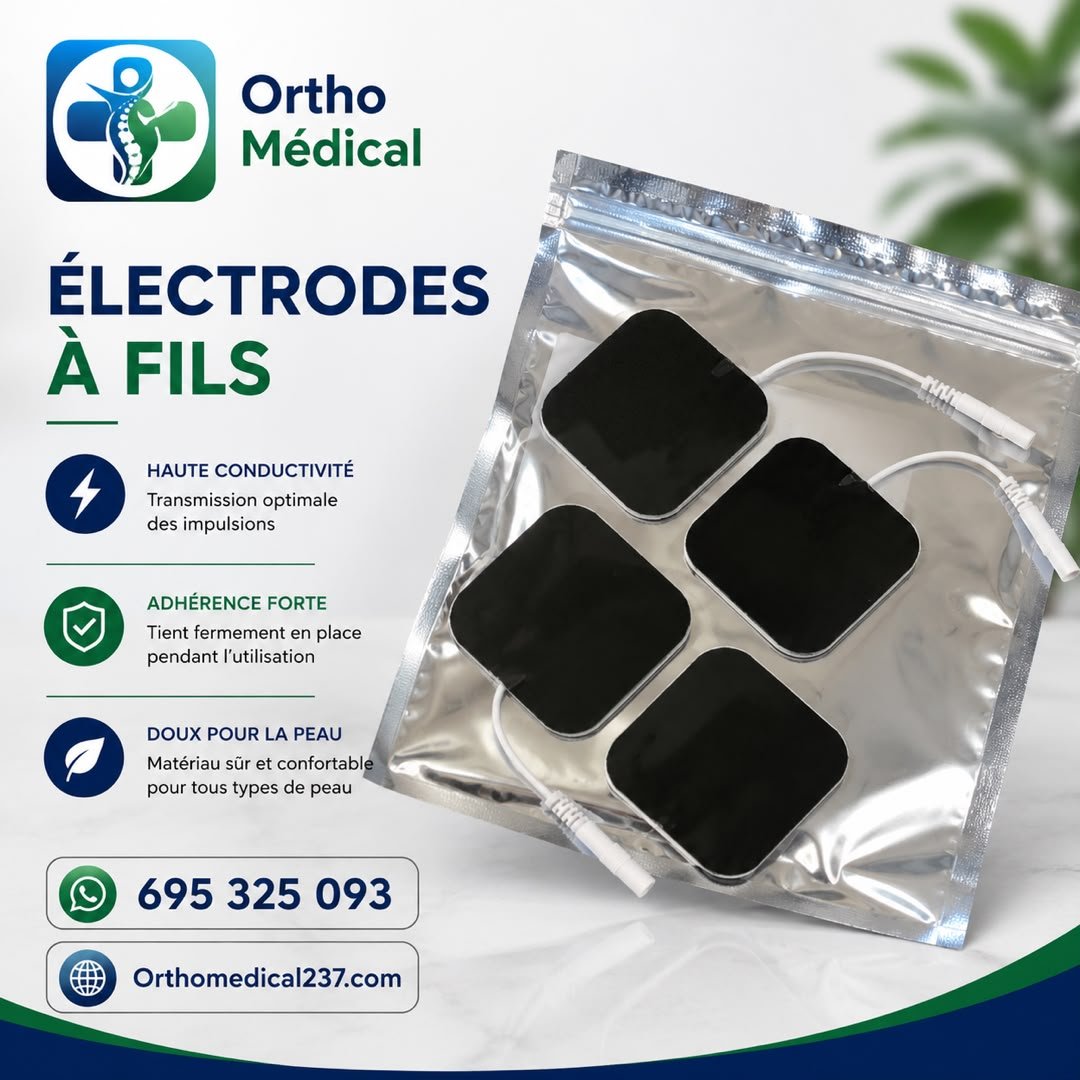Électrodes à fils pour TENS/EMS