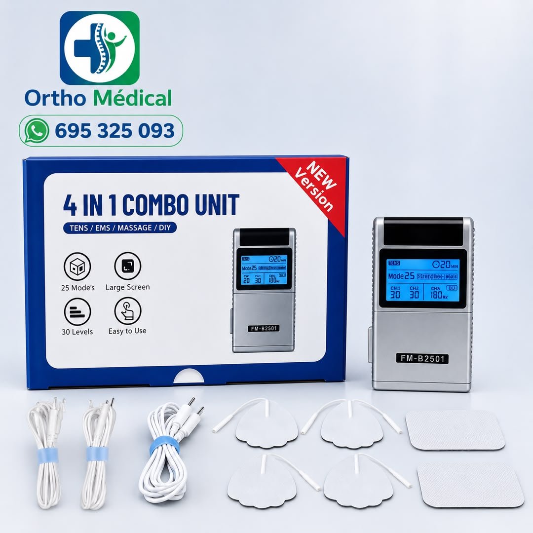 Électrostimulateur TENS/EMS Combo 4 in 1
