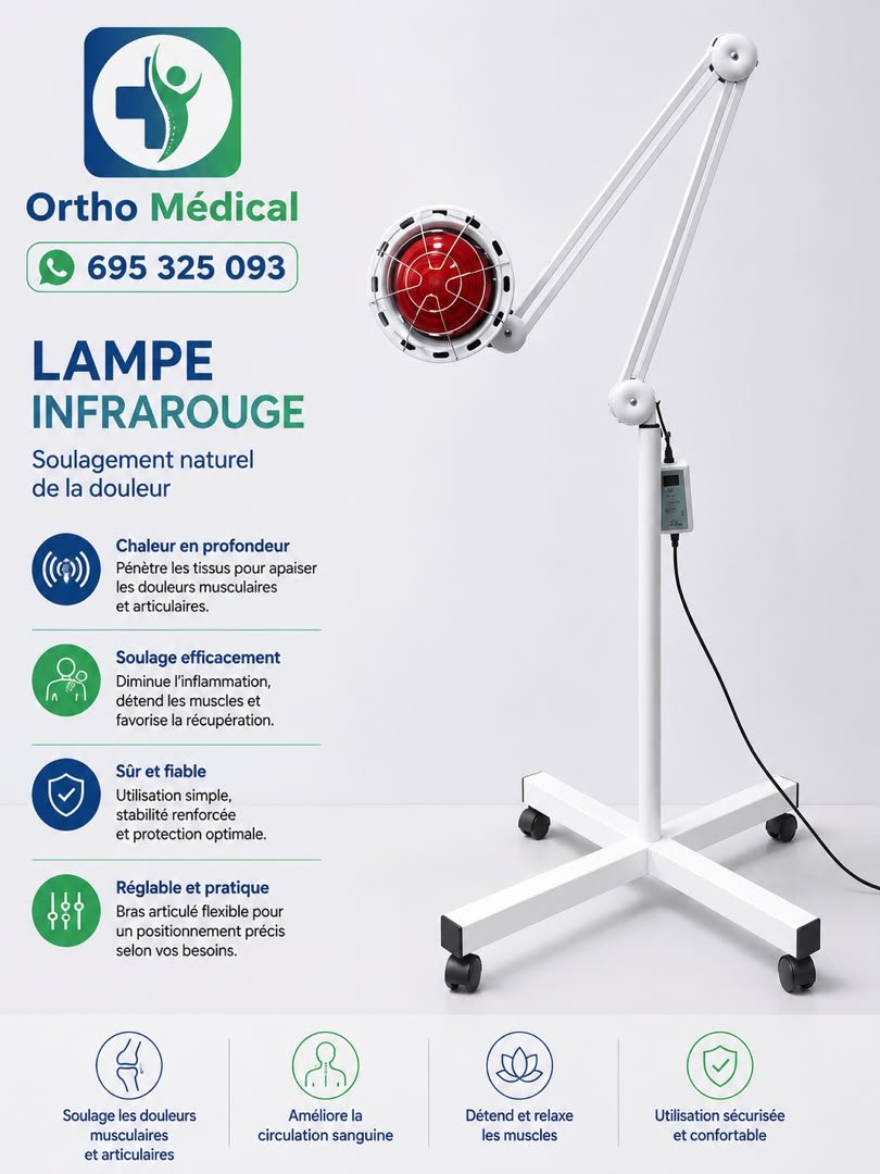 Lampe infrarouge médicale